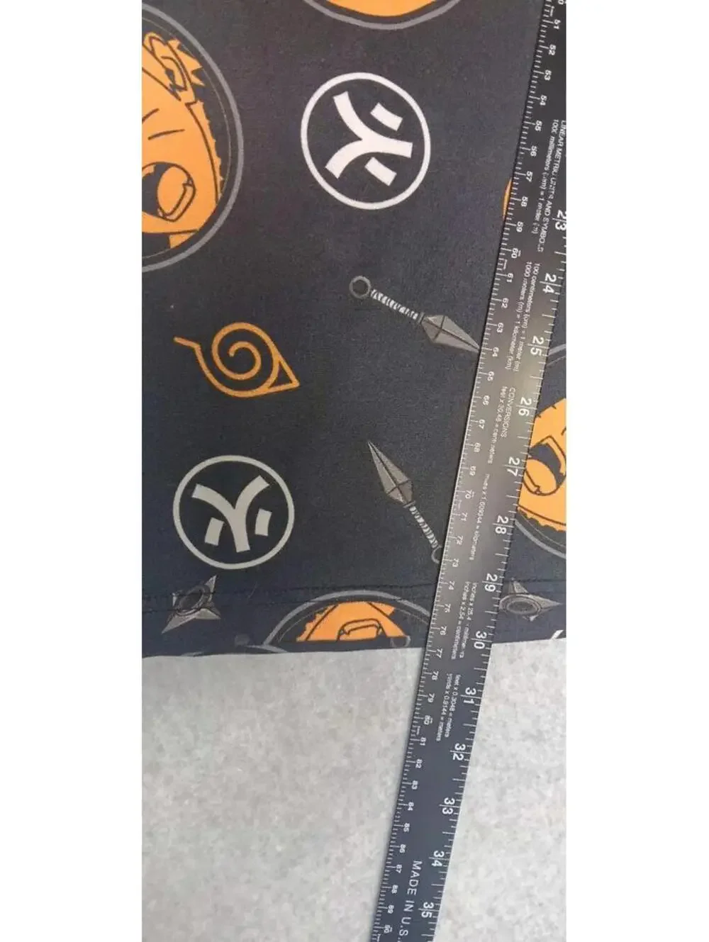 Naruto Shippuden Pajama Sleep Pants Mens Size Small Multicolor all-over print...